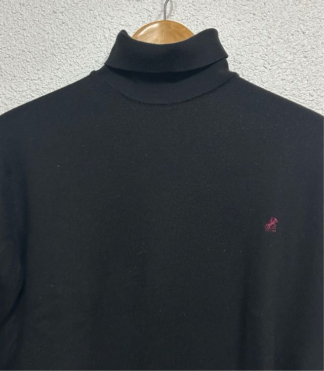 Jersey Genfins cuello vuelto negro