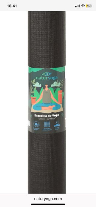 9 x Esterillas Yoga Naturyoga Black Panther