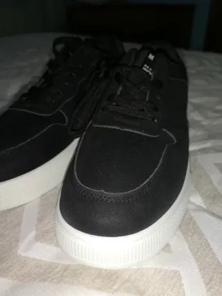 Zapatillas hombre negras