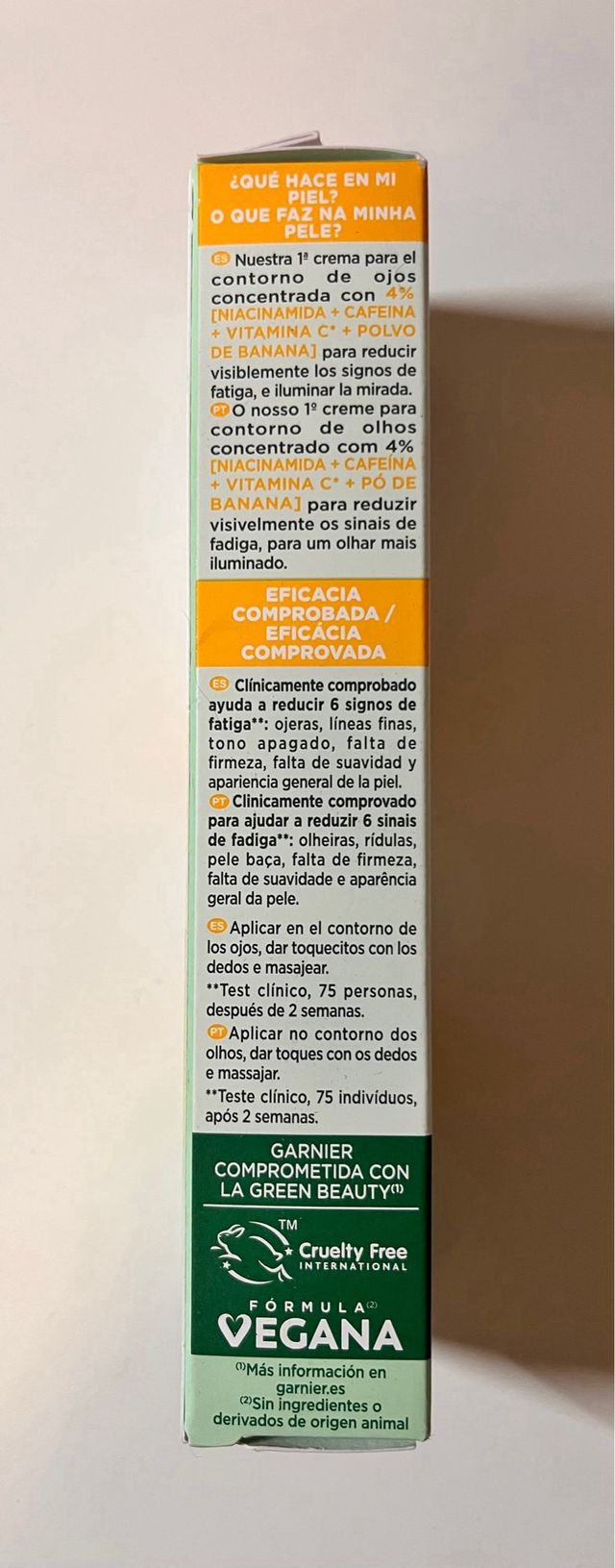 Crema Contorno Ojos Vitamina C Garnier
