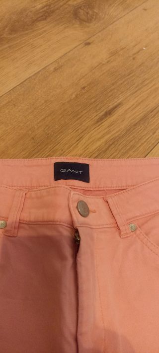 Pantalón Gant Mujer Naranja