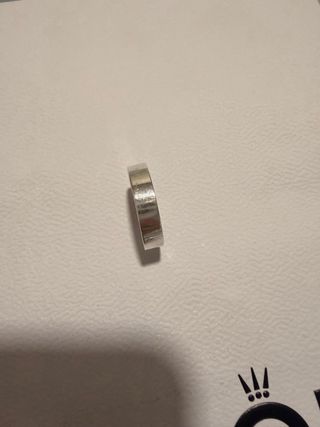 Anillo de plata de ley