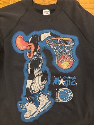 Felpa Vintage Duffy Duck Orlando Magic
