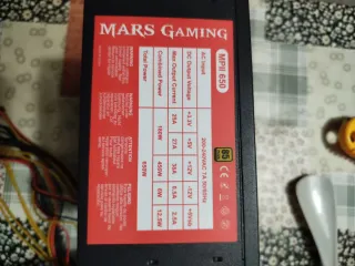Fuente Poder Mars Gaming MPII 650W