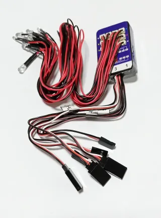 Centralina 12 Luci LED Modulo Luminoso Auto Rc