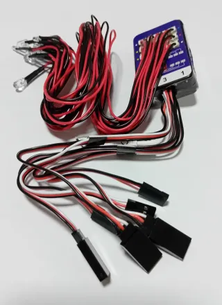 Centralina 12 Luci LED Modulo Luminoso Auto Rc