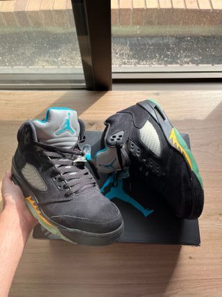 Jordan Retro 5 Aqua 44.5 + Recibo SNKRS
