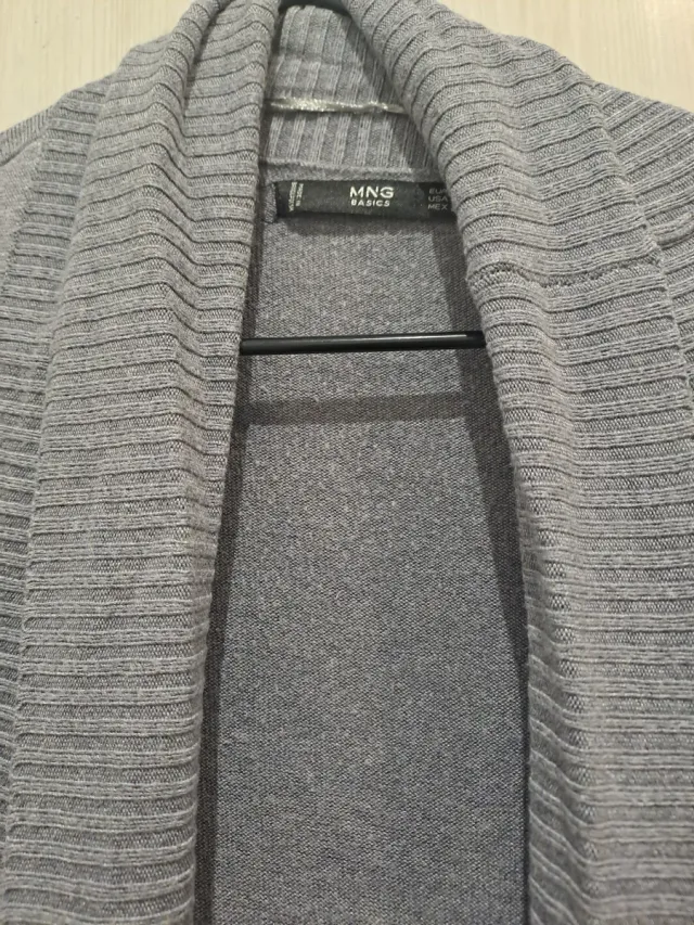 Cárdigan Mango Gris