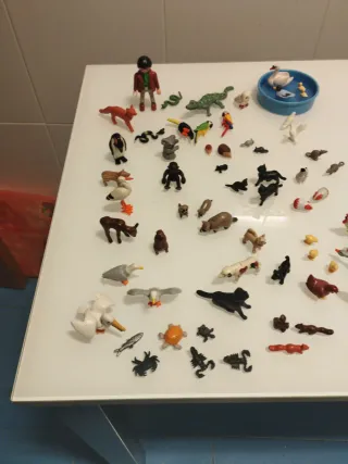 Lote Playmobil animales belén