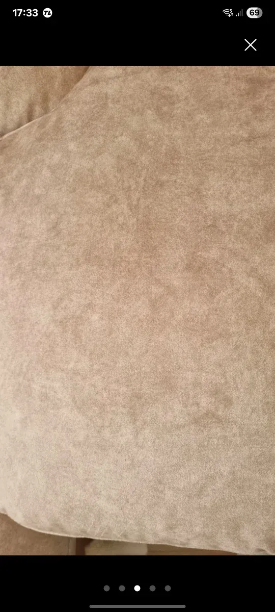 Sofá chaise longue beige