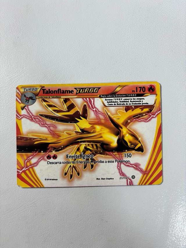 Cartas Pokémon de varios tipos  TURBO BREAK