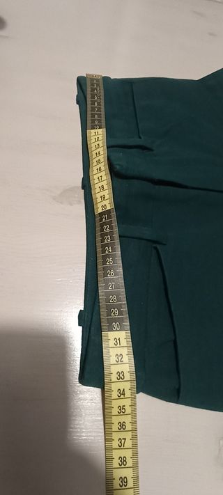 Pantalón verde mujer