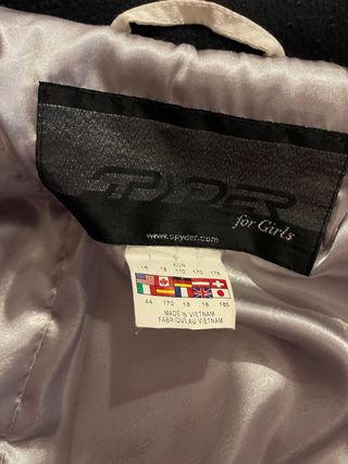 Chaqueta esquí Spyder mujer
