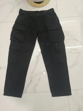 Jeans Cargo Gas Neri