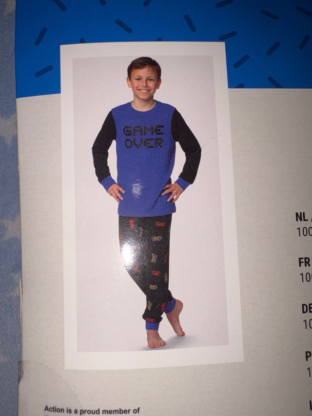 Pigiama bambino manica lunga