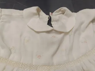 Vestitino bimba 35 mesi cotone fiori