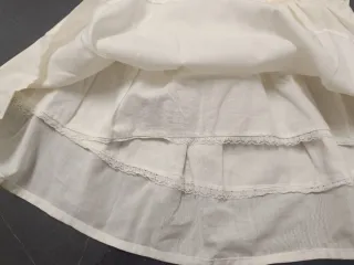 Vestitino bimba 35 mesi cotone fiori