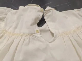 Vestitino bimba 35 mesi cotone fiori