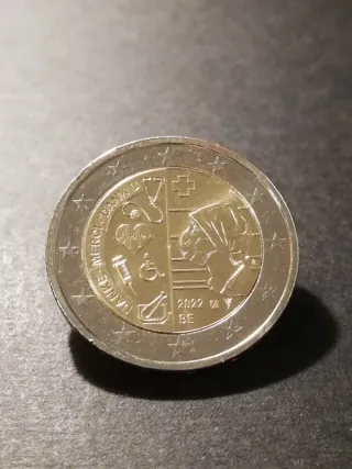 🇧🇪 2 Euro Commemorativi Belgio 2022