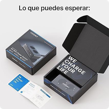 Cargador Voomy 65W GaN 4 Puertos USB