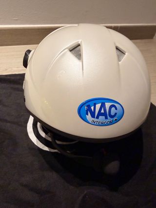 Casco paramotor NAC Intercom con intercomunicador