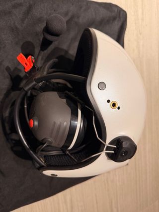 Casco paramotor NAC Intercom con intercomunicador