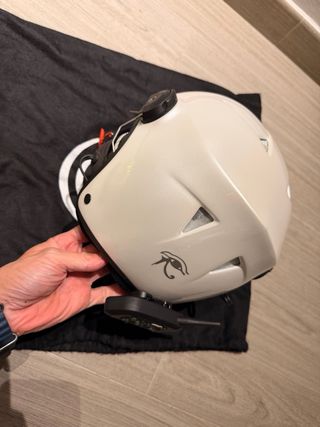 Casco paramotor NAC Intercom con intercomunicador
