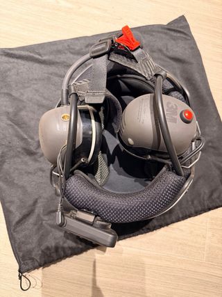 Casco paramotor NAC Intercom con intercomunicador