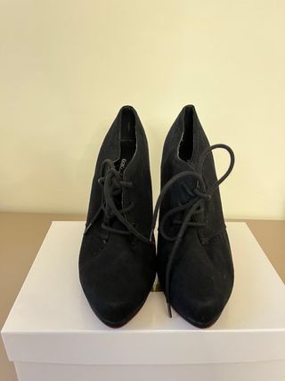 Francesine nere con lacci