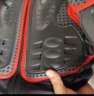 Chaqueta protectora moto/motocross/enduro