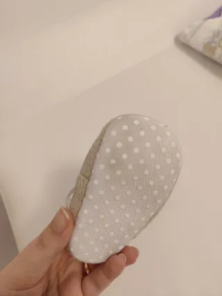 Scarpine neonato bianche