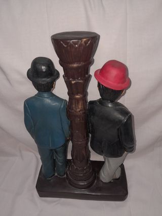 Figura Charles Chaplin El Gordo y El Flaco