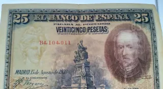 Lote Billetes Pesetas