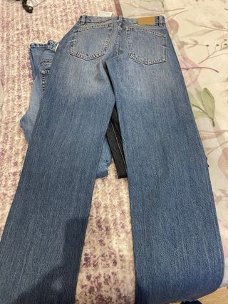 Lote Ropa Mujer Inditex: Chaleco y 3 Jeans T-32