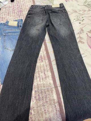 Lote Ropa Mujer Inditex: Chaleco y 3 Jeans T-32