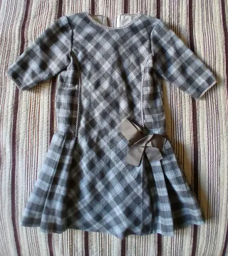 Vestido lana niña. T8