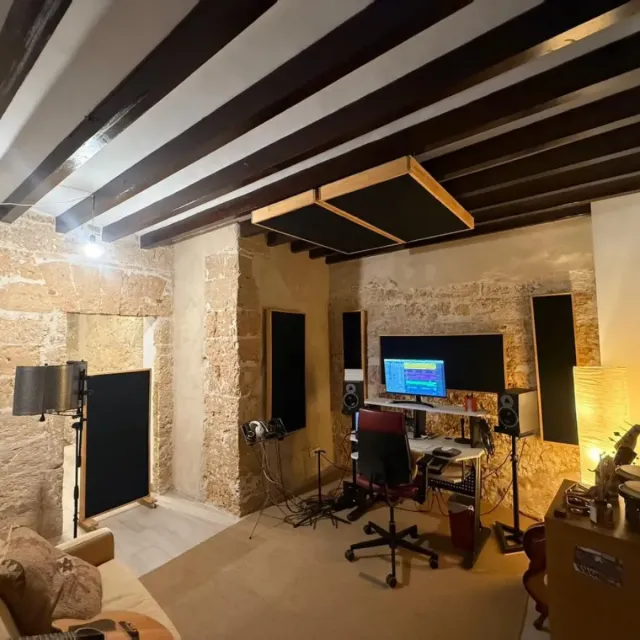 Gobo móvil lana de roca