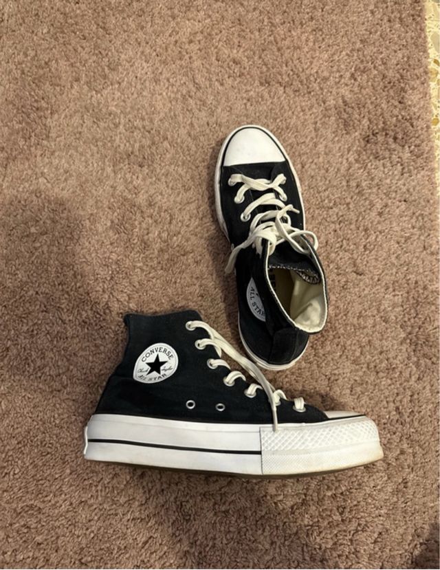 Converse All Star Negras Talla [Talla]