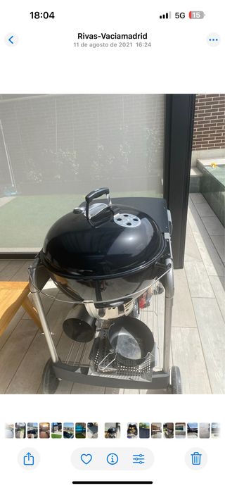 Barbacoa Weber Performer Deluxe GBS 57 cm