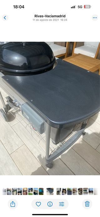 Barbacoa Weber Performer Deluxe GBS 57 cm