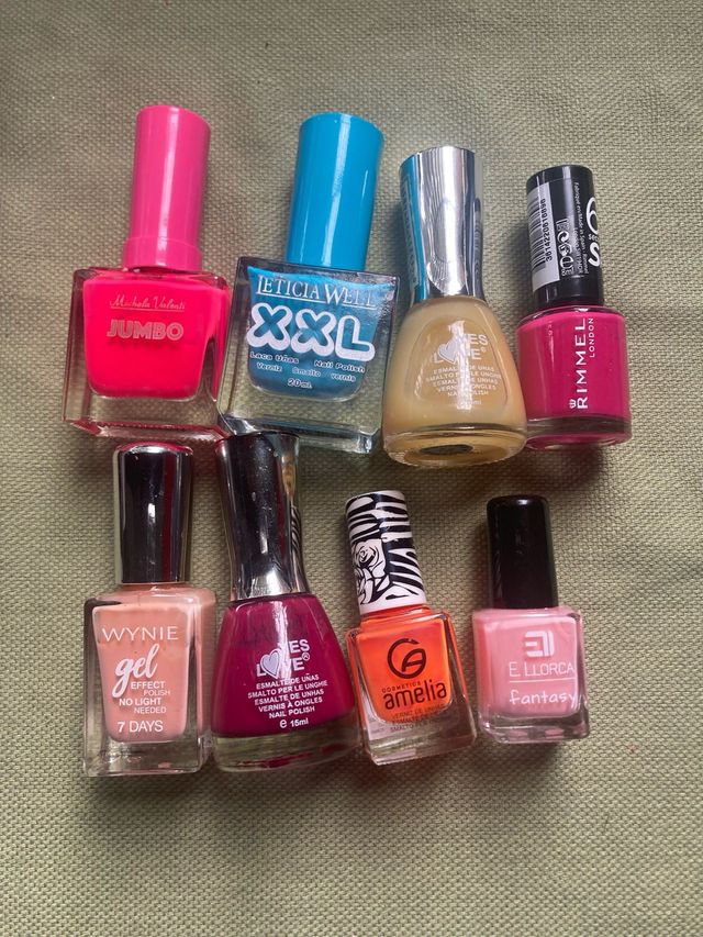 Lote 6 di 8 Smalti per Unghie Vari