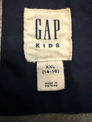 Cortavientos Gap Niños Azul