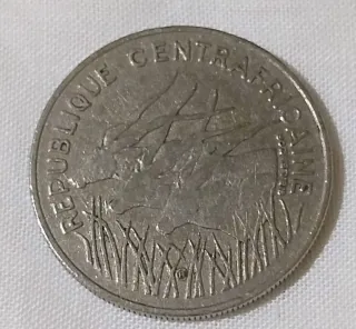 Lotto 7 monete africane secolo scorso