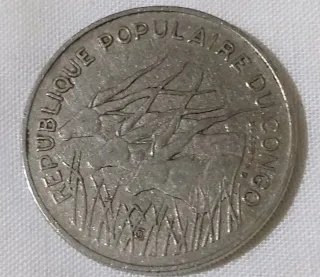 Lotto 7 monete africane secolo scorso