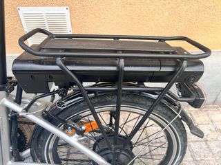 Bici Eléctrica Plegable Plata