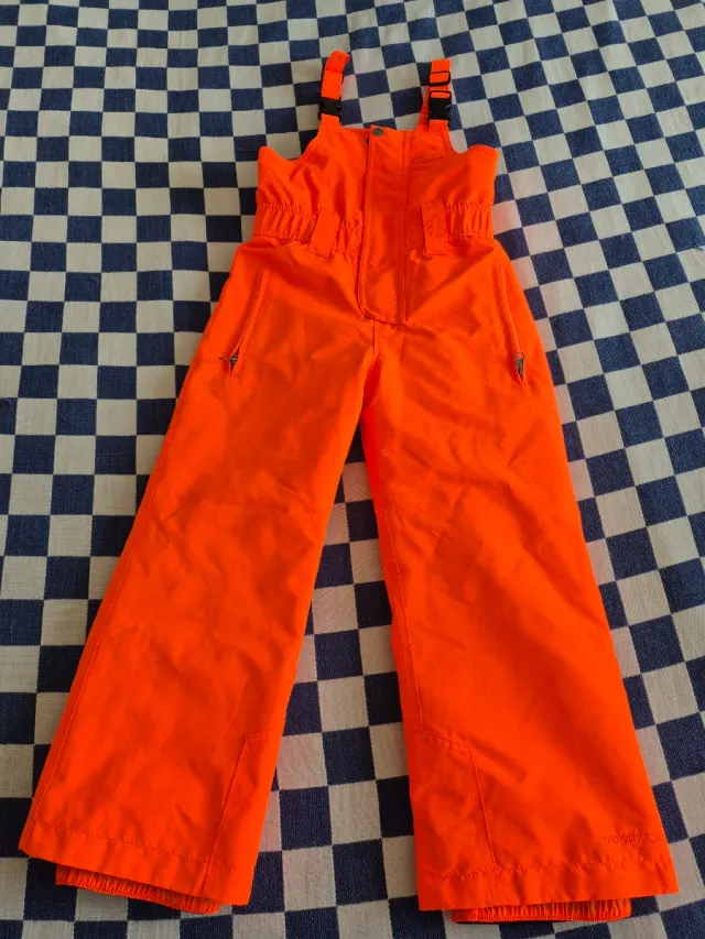 Pantalón de esquí naranja para niño