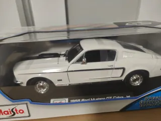Maisto 1968 Ford Mustang GT Cobra Jet 1:18