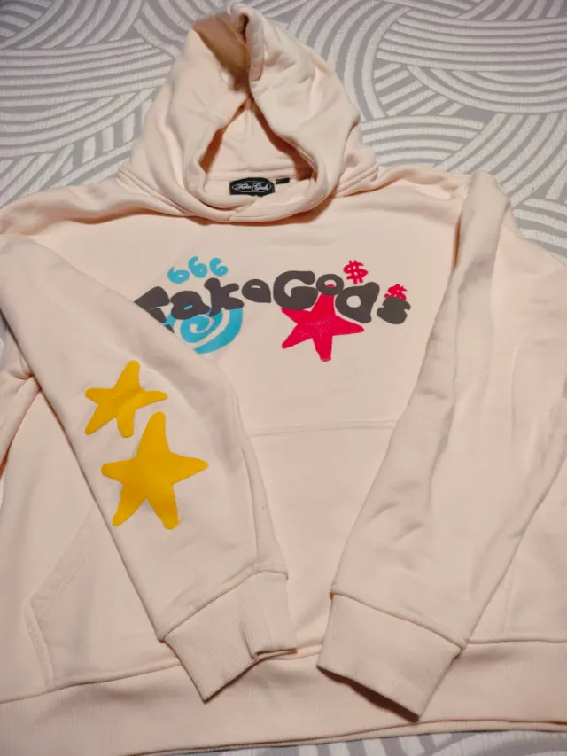 Sudaderas  Fake Gods Rosa Talla S,junto a 2 más