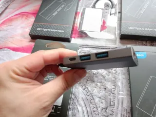 Lote 4 HUB USB-C HDMI 4K Yashidi
