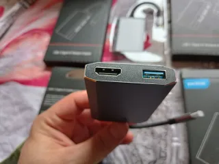 Lote 4 HUB USB-C HDMI 4K Yashidi